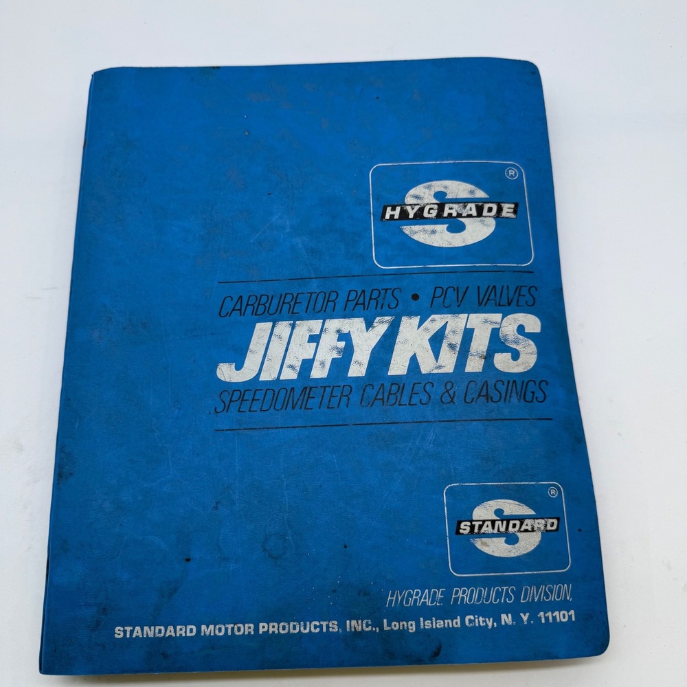 Vintage Hygrade Fuel System Application & Parts Guide Catalog FA-90 Blue Binder